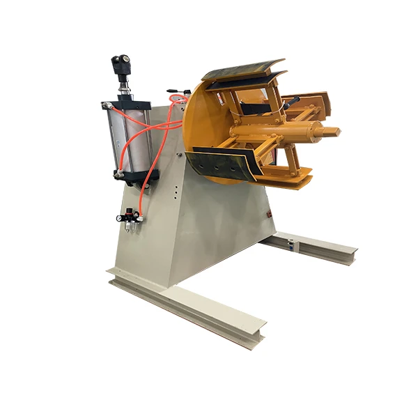 2000-kg-Coil-Lade-Abwickelhaspel für Blechlinien-Coilhandling